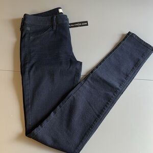 NWT UNIQLO Denim Jeans ultra stretch navy size 26